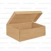 Самосборная коробка 320х150х100-600х400х130мм обувная картонная