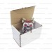 Самосборная коробка 100х100х100мм - 200х200х200мм белая картон
