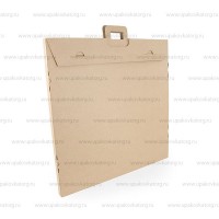 Самосборная коробка для картины 560х470х20-1000х800х50мм картонная с ручкой