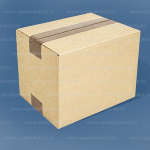 Картонная коробка 215*160*160 мм четырёхклапанная
