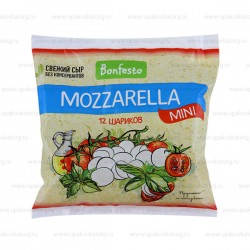 Пакеты для фасовки сыра Моцарелла от 125 г до 500 г