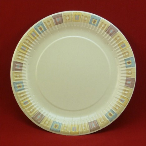 Картонная тарелка d-205 мм