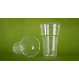 Пластиковый стакан 500 мл, прозрачный, ПС