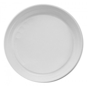 Пластиковая тарелка d-205 мм, ПС