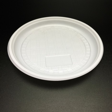Пластиковая тарелка d-220 мм, ПП