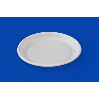 Пластиковая тарелка d-200 мм, ПС