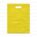 Пакет жёлтый с вырубными ручками ПВД
