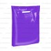 Пакет фиолетовый с вырубными ручками ПВД