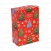 Упаковочная бумага Новогодние елочки 70x100 см для подарков