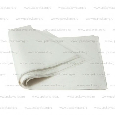Пергамент силиконизированный 40см х 60см для выпечки белый в листах