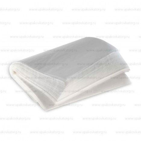 Пергамент силиконизированный 12-60см х 12-100см для выпечки белый в листах