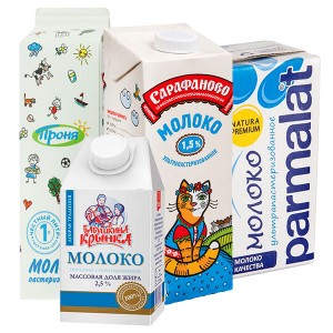 Тетра Паки для молока