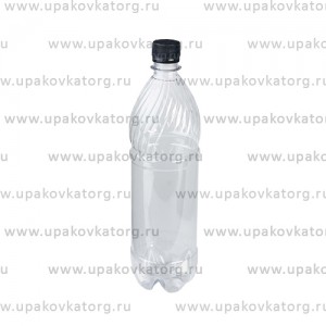 Бутылка для кваса объёмом 1 литр прозрачная