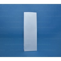 Бумажный пакет  в полоску с полиэтиленовым покрытием