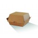 Упаковка для бургеров 150х150х65, бежевая