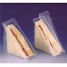 Упаковка для бутербродов 0.45л, 180х65х82мм, прозрачная, ОПС