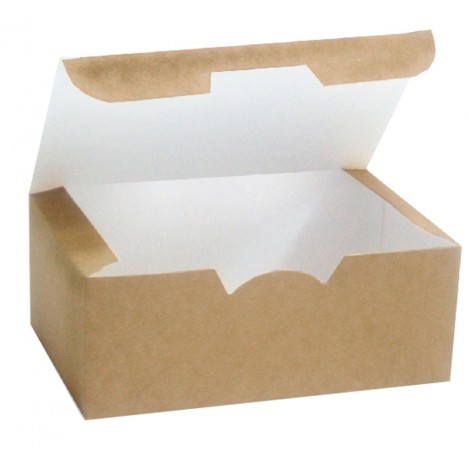 Коробка для наггетсов крафт