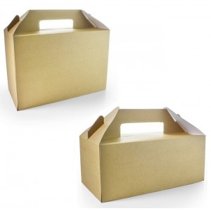 Коробка из картона с ручками