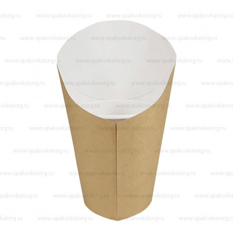 Стаканчер для гонконгских вафель "Воротник" для бумажных стаканов 250 мл