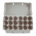 Упаковка для 18 перепелиных яиц, 150x120x30 мм
