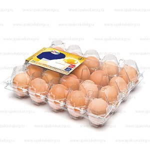 Упаковка для 20 яиц пластиковая