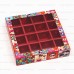 Коробка для 16 конфет POP ART с окном 177x177x38 мм
