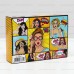 Коробка для 6 конфет POP ART с окном 137x100x40 мм