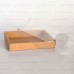 Коробка для конфет с прозрачной крышкой 140x105x25 мм