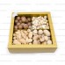 Коробка 4 отделения для орехов картонная