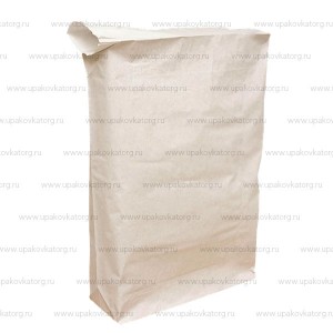 Клапанные закрытые 2/1 слойные бумажные мешки УМК(п) крафт