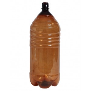 Пластиковая бутылка под пиво 3л ёлка