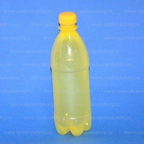 Бутылка для лимонада жёлтая 0,5 л