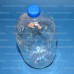 Бутылка для воды 3 л, прозрачная