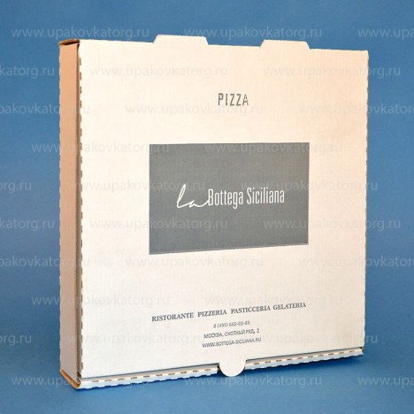 Коробка для пиццы 250x260x45 мм