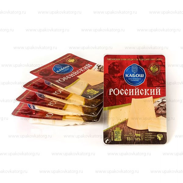 Упаковка для Российского сыра в нарезке 180 г