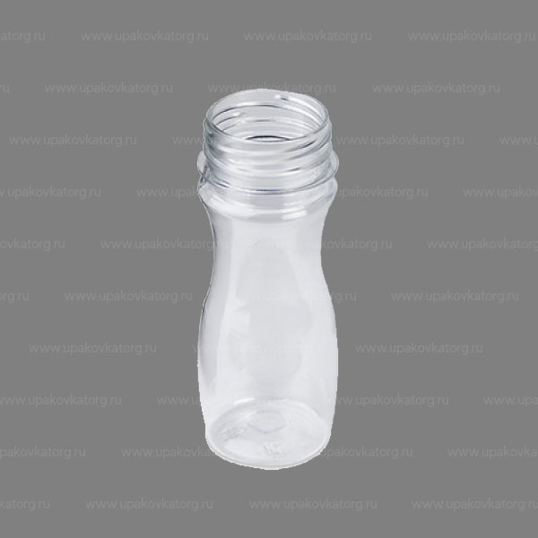 Пластиковая бутылка с крышкой 100 мл ПЭТ