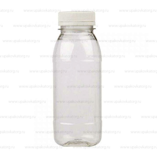 Пластиковая бутылка с крышкой 300 мл ПЭТ