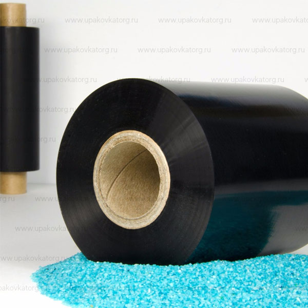 Риббон Resin-textile черный для текстиля 45мм х 300м купить оптом