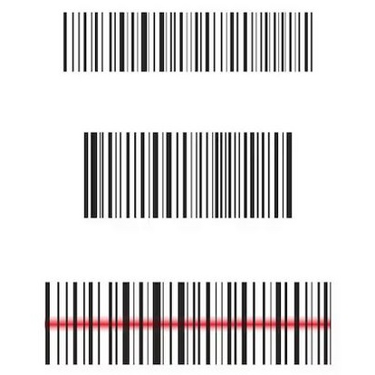 Пример печати горизонтальных штрих-кодов