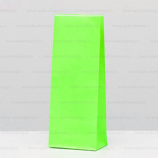 Пакет для чая бумажный зеленый однослойный 70 - 200 г