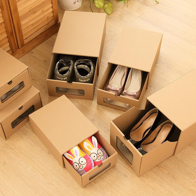 Коробки для обуви прозрачные, пластиковые, картонные. Вся упаковка для обуви  на заказ на УпаковкаТорг