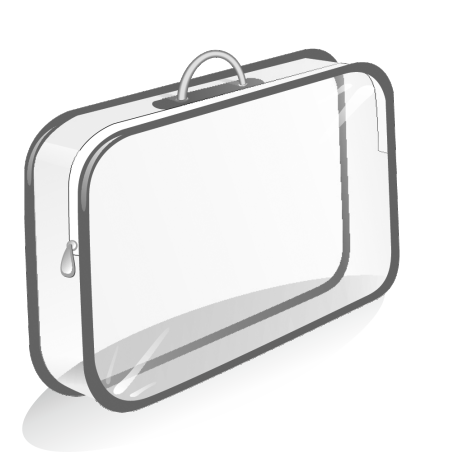 Сумка-чемодан полностью из ПВХ или ПВД пленки