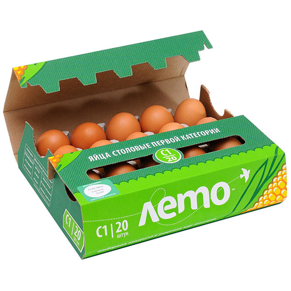 Картонная коробка для яиц