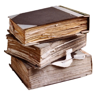 старые папки с документами постоянного хранения