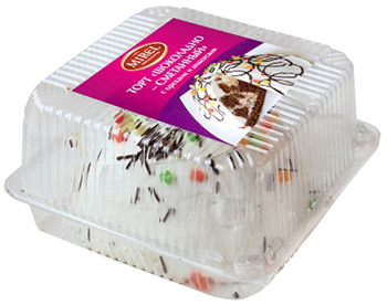 Пластиковая упаковка для тортов купить
