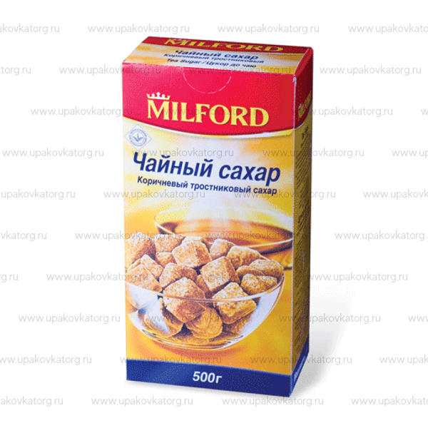 Картонная коробка для сахара купить оптом с доставкой по Москве и России