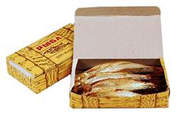 Фасовка рыбной продукции в картонную коробку U1513