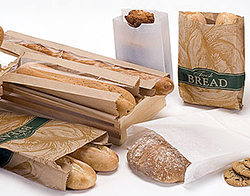 Бумажные пакеты с логотипом для хлеба